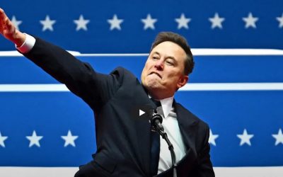 Elon Musk appears to give fascist salute during Trump inauguration celebration